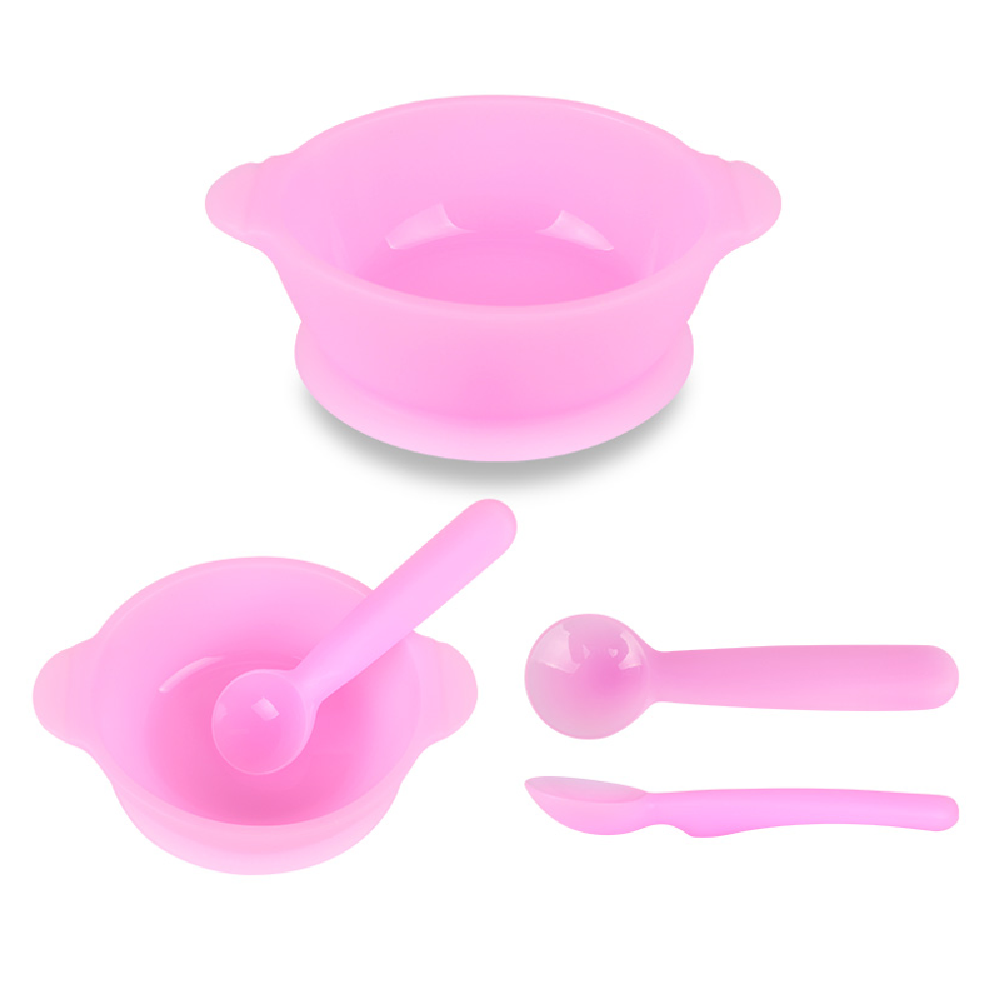 Bebelock Silicon Bowl & Spoon Set