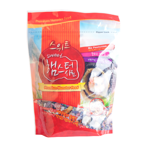 PSP Sweet Premium Hamster Food | small,pet,gerbil,hamster,mini,dry,vitamins,minerals,fiber,fruit,vegetables,guinea,pig,squirrel,healt