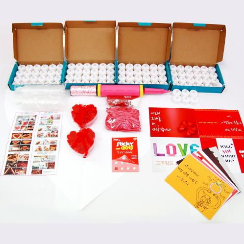 luvhunter LED Candles Set for Proposal Event Party, Luxury Type