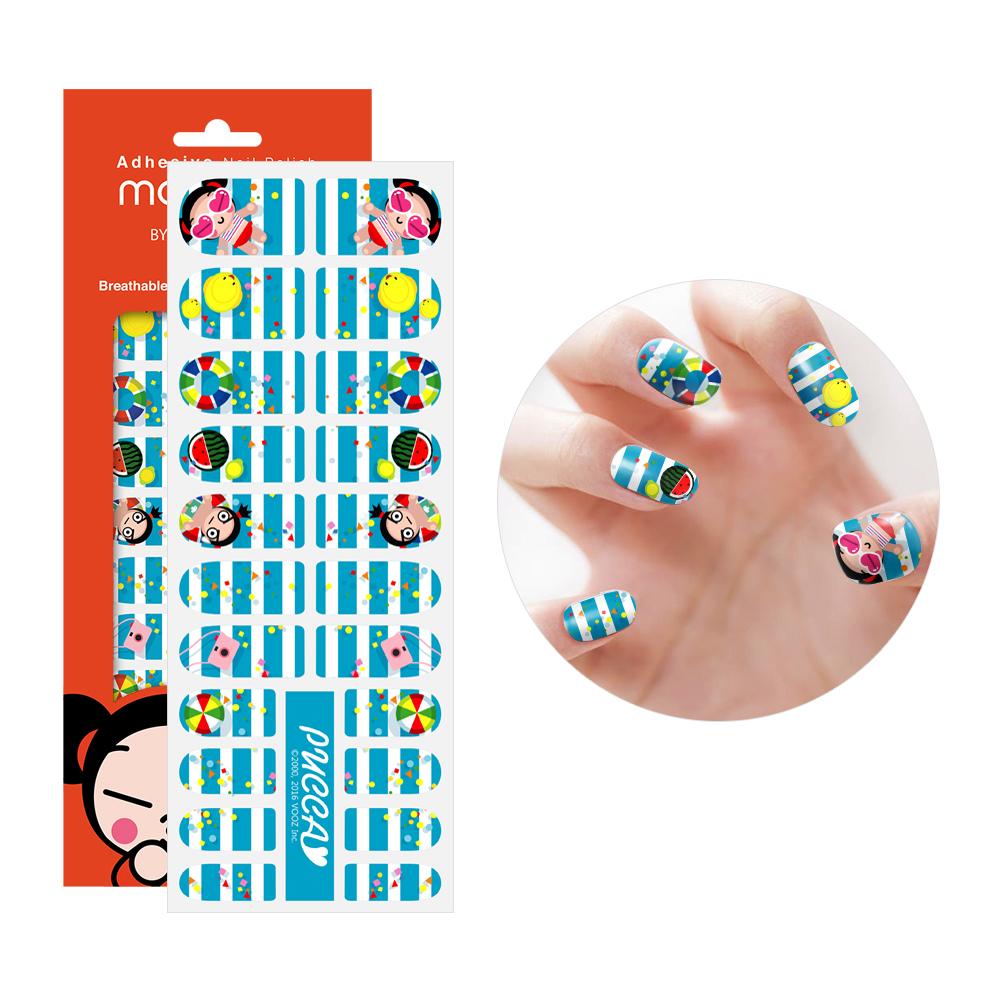 Mango10 Adhesive Nail Polish by PUCCA Stickers Art Design