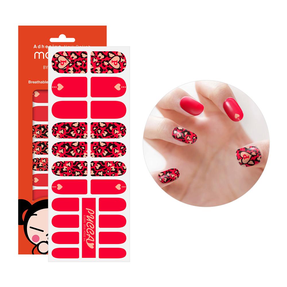 Mango10 Adhesive Nail Polish by PUCCA Stickers Art Design