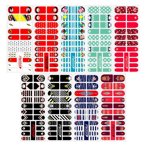 Mango10 Adhesive Nail Polish by PUCCA Stickers Art Design