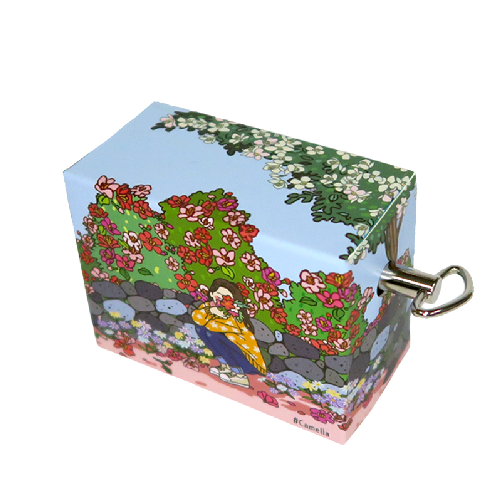 Jeju's camellia mini orgel