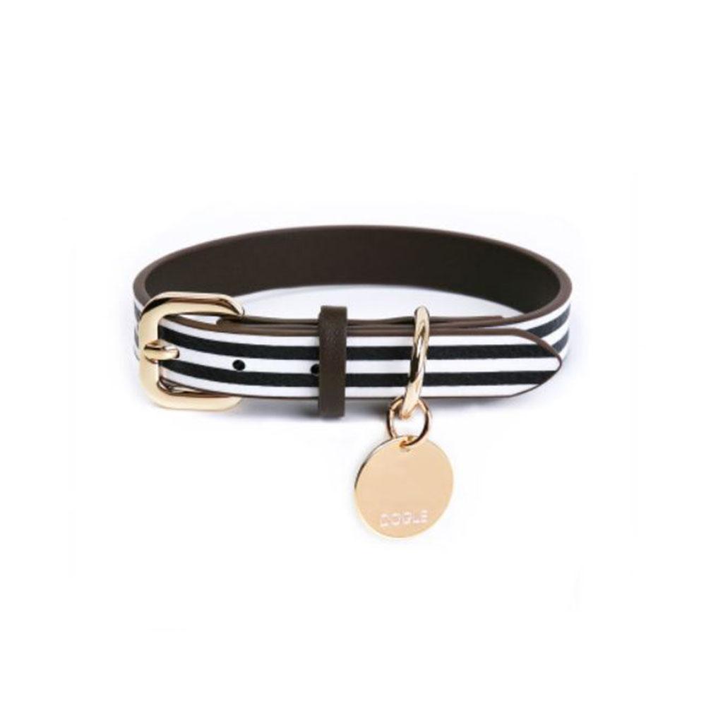 DOGLE Advanced  Handmade Dog Fashion Collar 15 types (with name tag) made in Korea