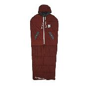 VINSONMASSIF Wearable Sleeping Bag for Camping, Hiking and Outdoors (burgundy)