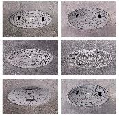Manhole Cover For Foul Odor Control ,Steel Treating ,Perfect Manhole Frame Designed To Prevent Dirt