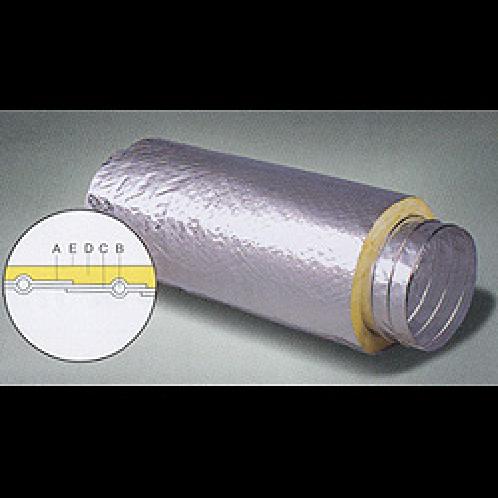 D-500G Sound Attenuated Aluminum Flexible Duct Hose (AL 2P Insulation) made in Korea