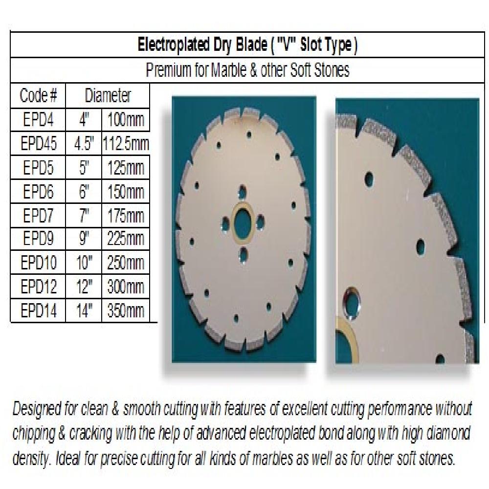 Electroplated Dry Blade ( 