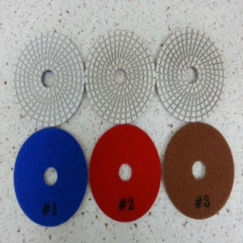 3 Step Polishing Pad (Dry & Wet)