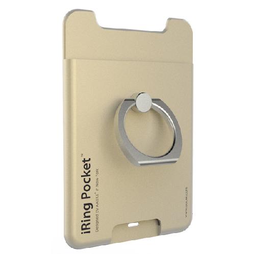 iRing Pocket | smartphone case, kick stand, smartphone pocket, card pocket