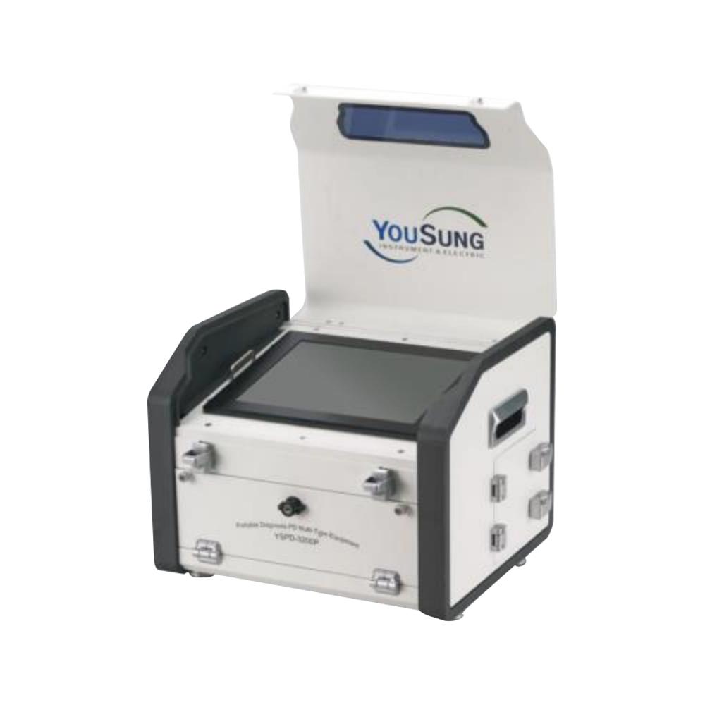 All-In-One portable PD Measurement Device  that adapt UHF Sensor and AE Sensor to localize PD Point