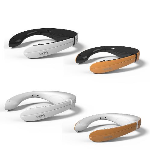 EOS Convenient Wearable Type Portable Air Purifier ( Black & Orange )