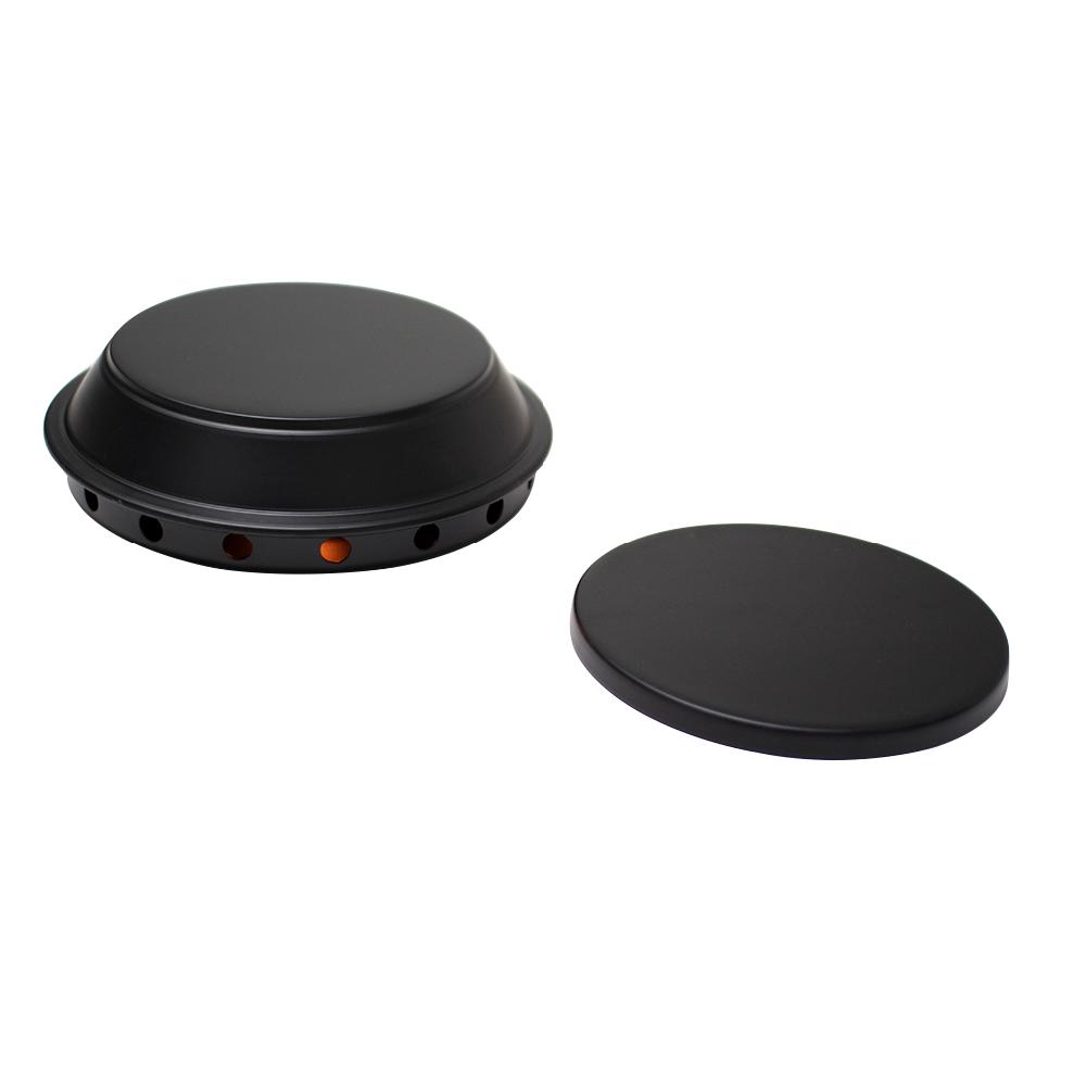 JBWOOD Feet Heater 3 Layer Structure with Tealight Candles