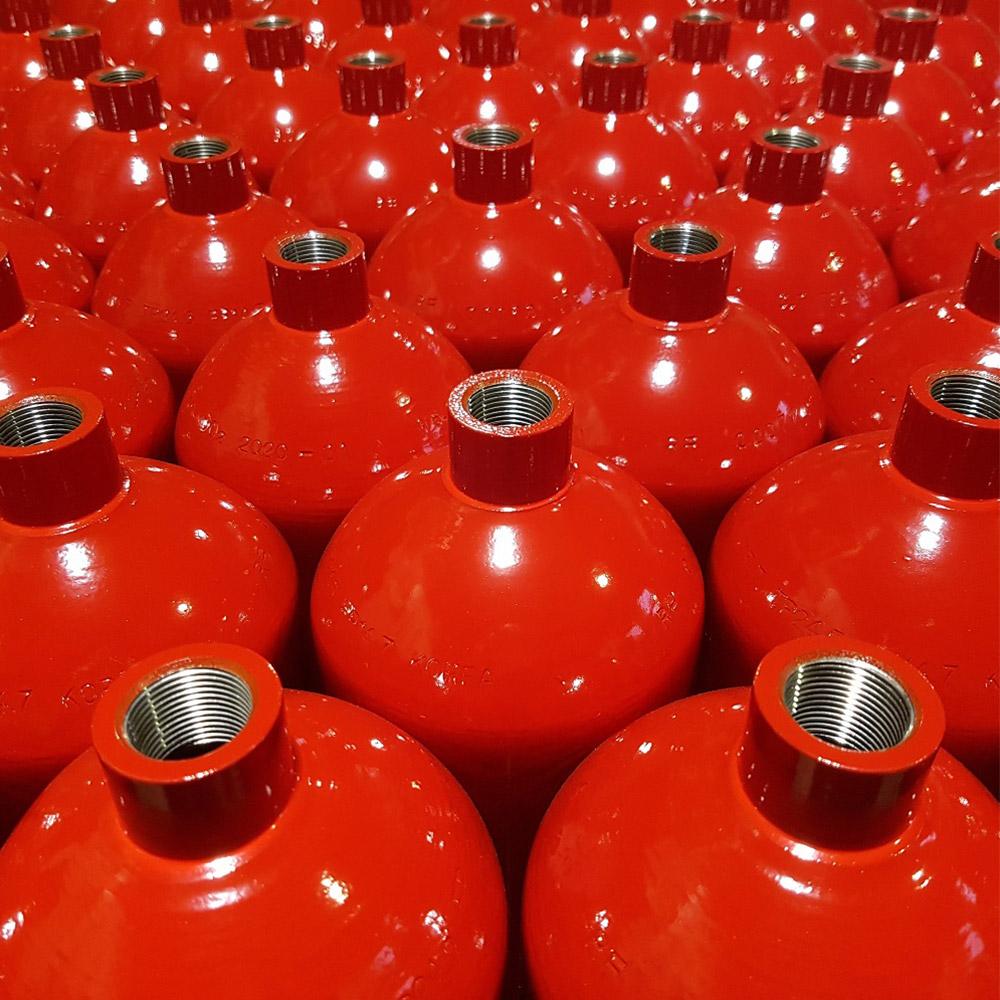 High Pressure Gas Cylinders 1.0 liter
