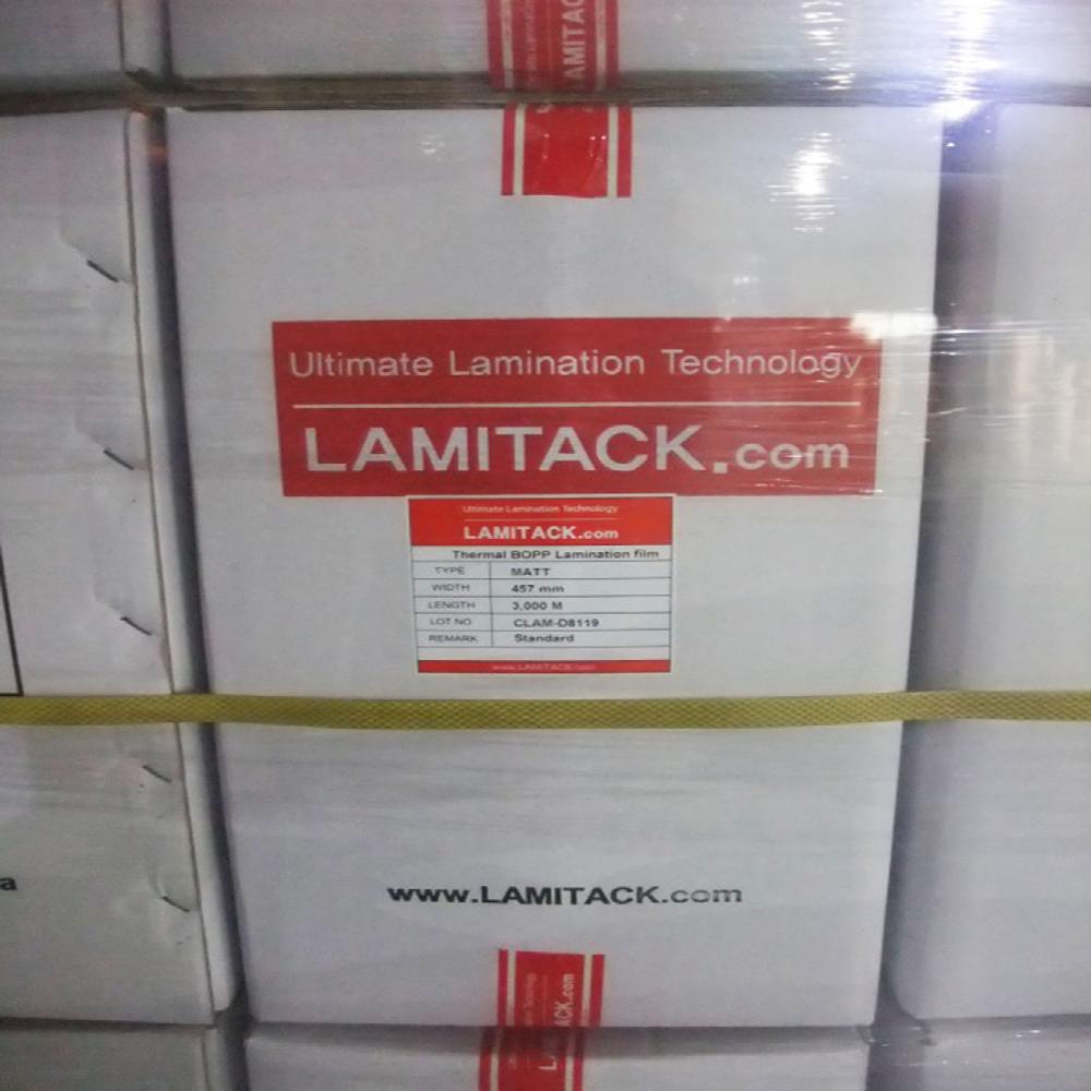 LAMITACK Thermal BOPP Lamination film DIGITAL MATT
