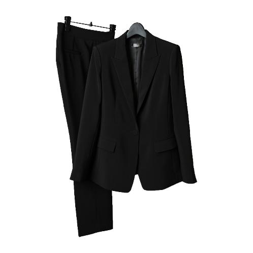 SUIT HEEL ONE BUTTON SINGLE SUIT - BLACK