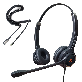 full image IPD IPH-255 Optimo-X Duo Ear Noise canceling,Corded Landline phone Headset with U10 bottom cable wit