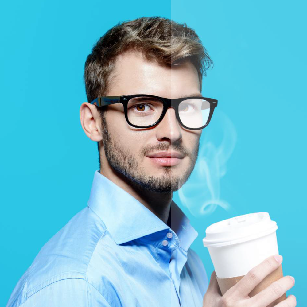 Demister (Anti-fog) lens