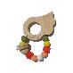 detail image3 Korean Wooden Teething Toy Company, HINOKI WOODEN TEETHER TOY with Rattle