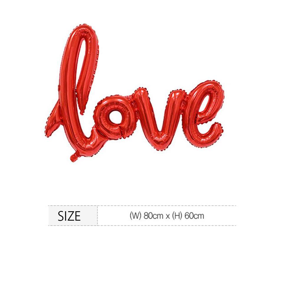 Ballon for event and birthday Character love(red)