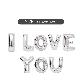 detail image1 Balloon for event and birthday Character love confession(silver)