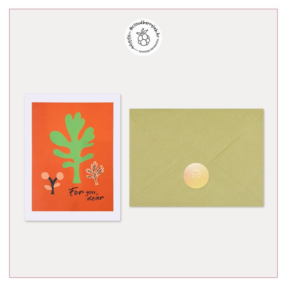 'Platanus' For You Dear Card