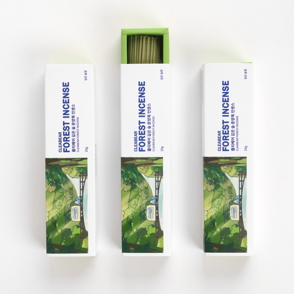 CLEABEAR FOREST INCENSE&HOLDER