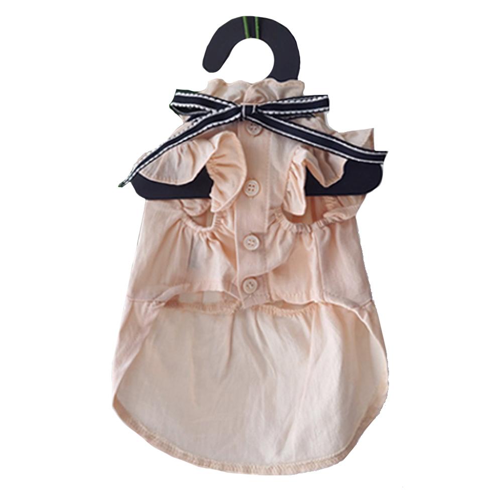 Tint Frill blouses (Apricot / XL size)