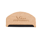 Premium wooden cashmere comb + velvet pouch set
