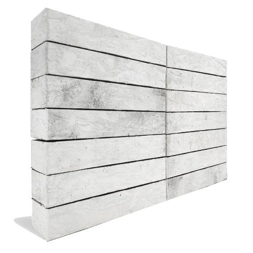 Unique Old White Brick