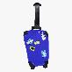 full image Luggage pattern silicone tag carrier - tag - silicone - blue - 9.3*5cm - 1ea