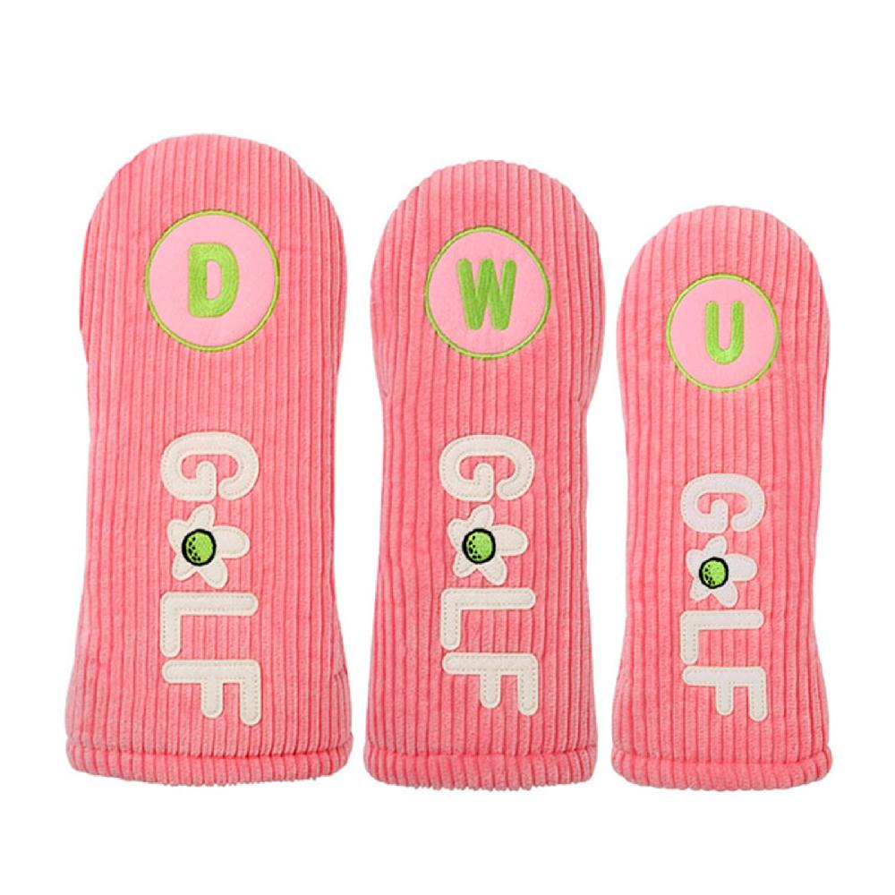 Coduroy Golf Headcover Set (3ea)