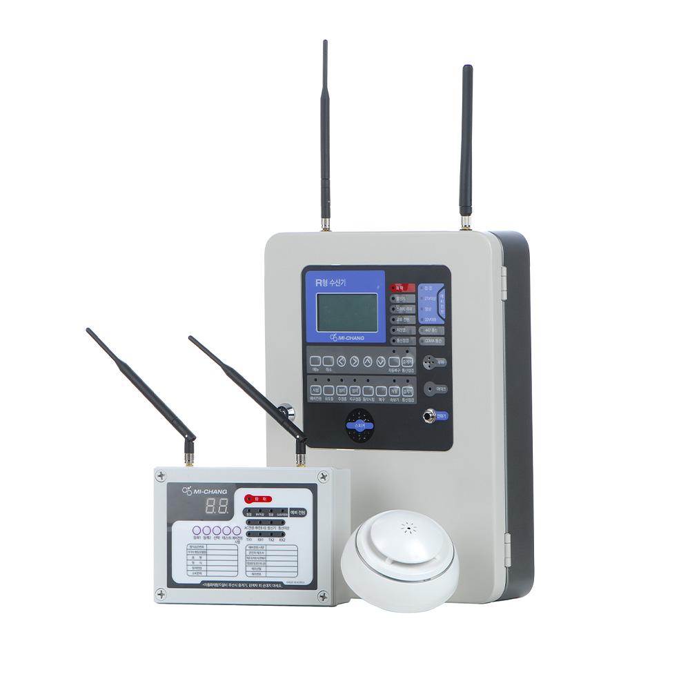 Automated fire detection facility