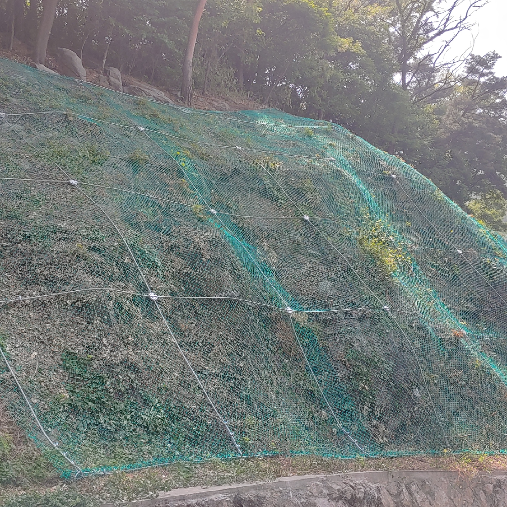 Rockfall prevention nets