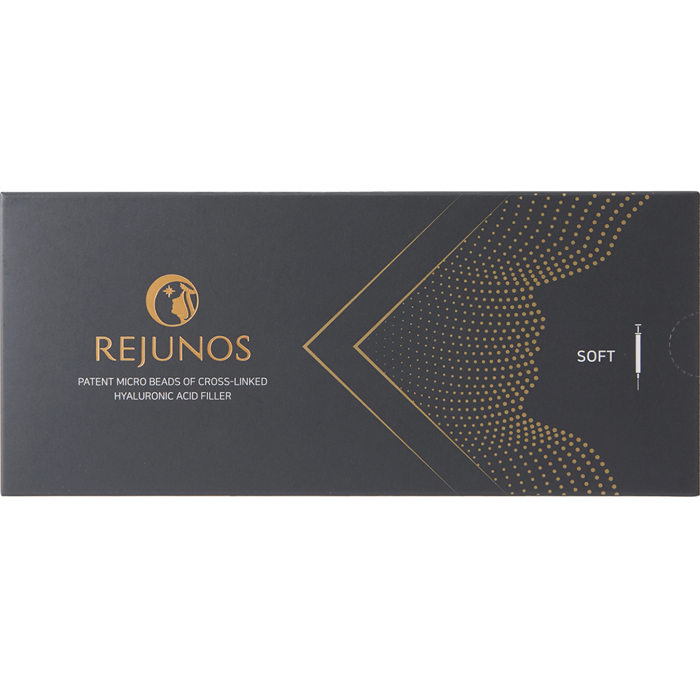 HA Dermal face filler, REJUNOS 1ml x 1 Syringe [cross-linked HA 20mg/mL, CE certificate]