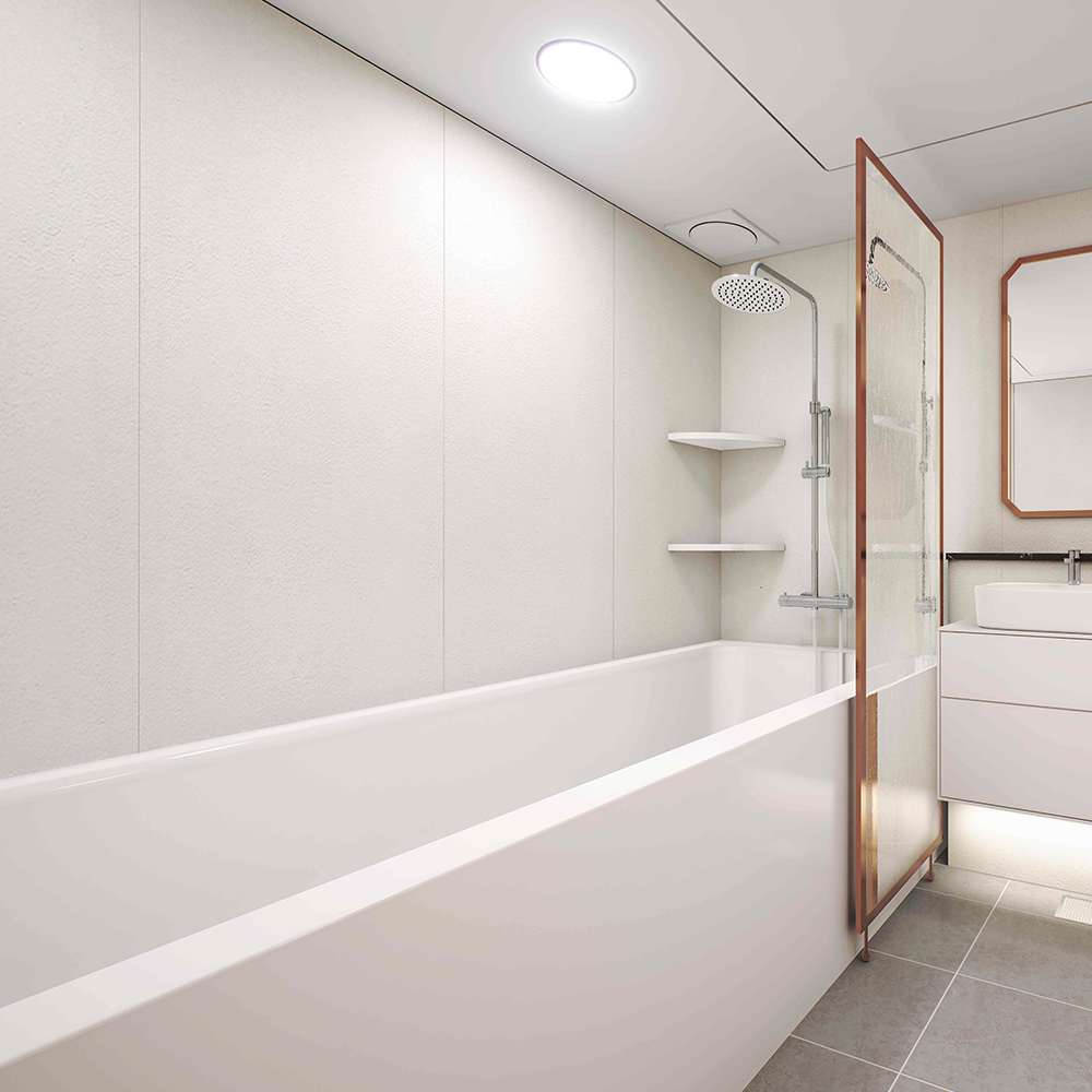 Waterproof eco-friendly wall panel