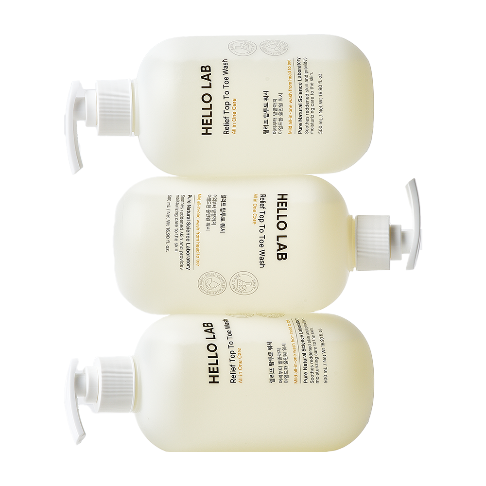HELLO LAB RELIEF TOP TO TOE WASH