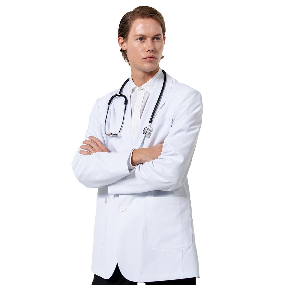 Men's-Short-Lab-Coat-LCM-01