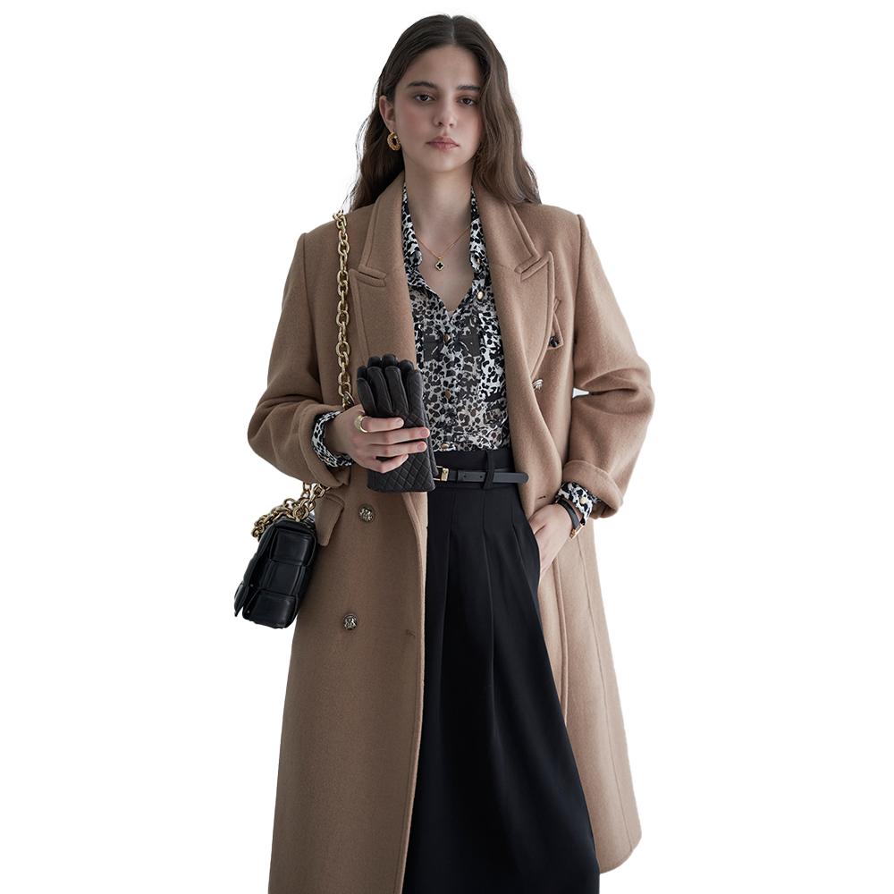 Classic Cashmere Wool Handmade Long Coat
